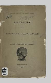 Bibliography Of The Salishan Languages Ubc Library Open Collections