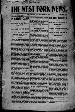 Thumbnail of West Forks News (Beaverdell)