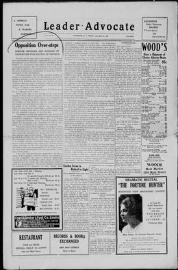 Thumbnail of Leader Advocate (Vancouver)