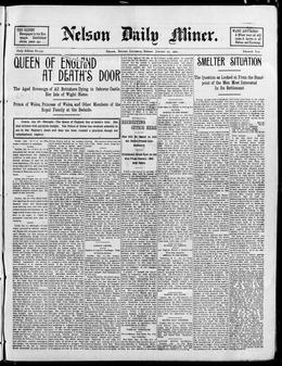 Thumbnail of Nelson Daily Miner