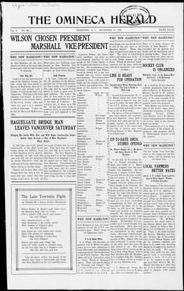 Thumbnail of Omineca Herald (Hazelton)