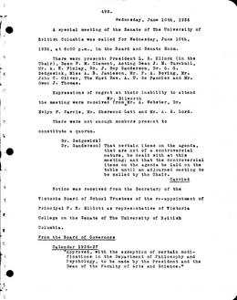 Thumbnail of Senate Minutes