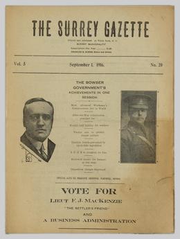 Thumbnail of Surrey Gazette