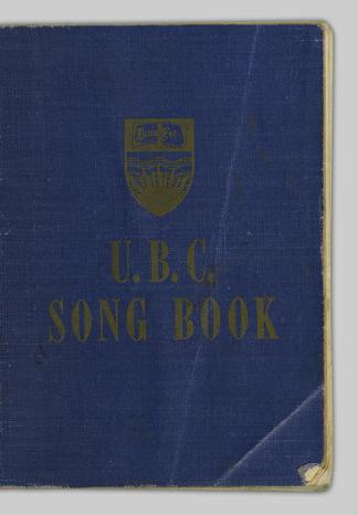 Ubc Song Book Ubc Library Open Collections