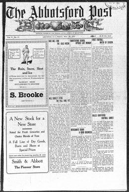 Thumbnail of The Abbotsford Post