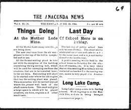 Thumbnail of The Anaconda News