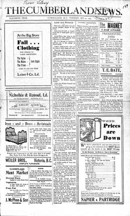 Thumbnail of The Cumberland News