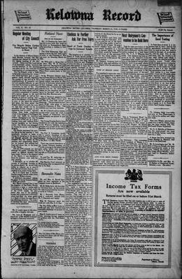 Thumbnail of Kelowna Record and The Orchard City Record