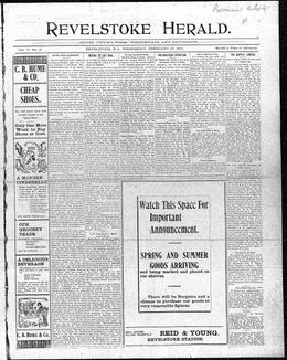 Thumbnail of Revelstoke Herald